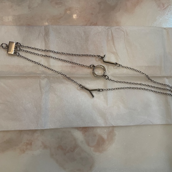 Sterling sliver DIOR JOY letter bracelet - Picture 4 of 4